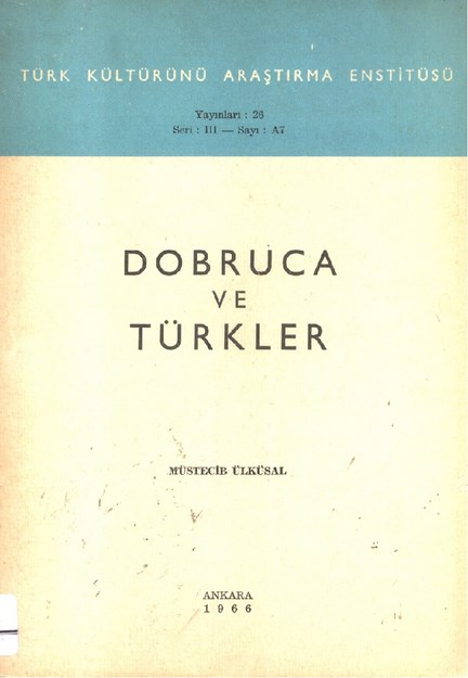 Dobruca Ve Türkler