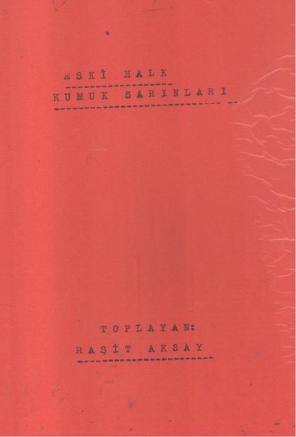 Eski Halk Kumuk Sarınları