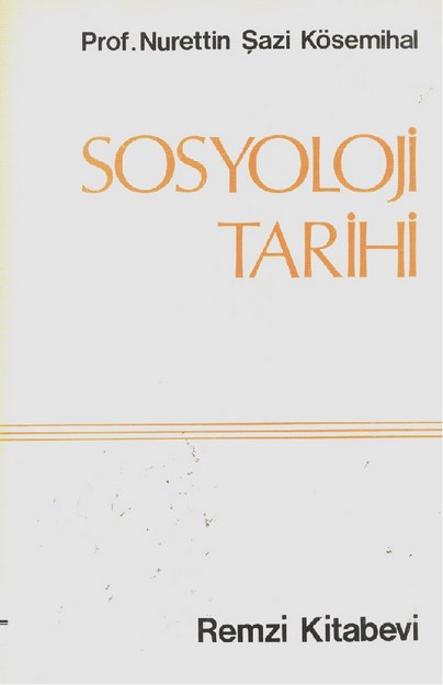 Sosyoloji  Tarihi
