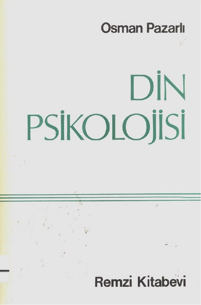 DİN PSİKOLOJİSİ