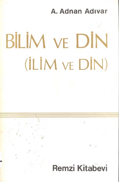 BİLİM VE DİN
