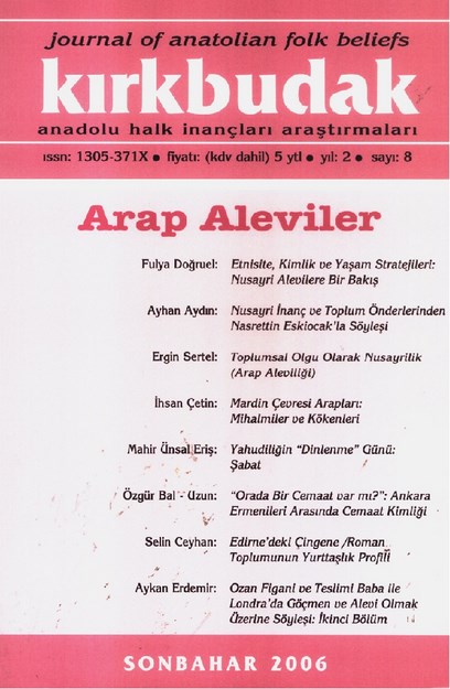 Kırkbudak Anadolu Halk İnançlar Araştırmaları