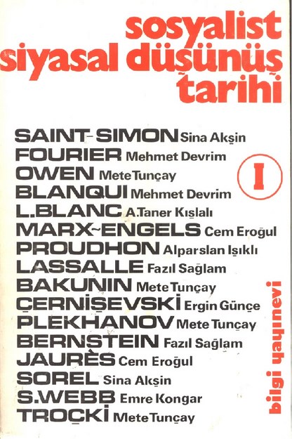 Sosyalist Siyasal Düşünüş Tarihi 1