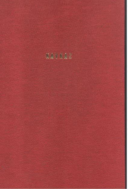 КАВКАЗ / KAFKAS 1938