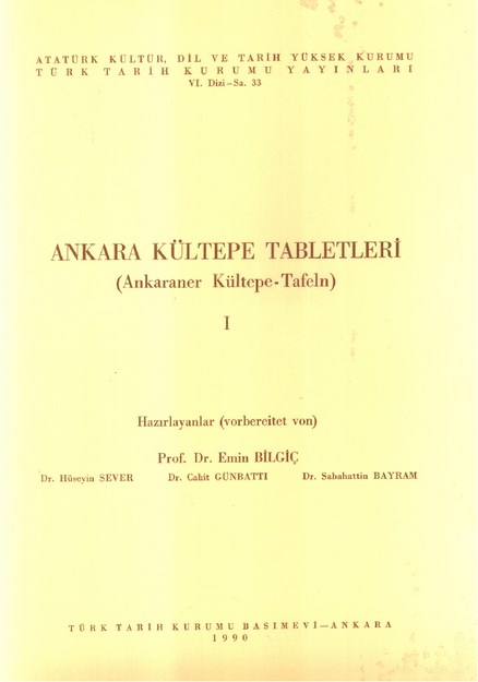 Ankara Kültepe Tabletleri