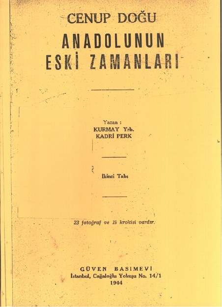 Cenup Doğu Anadolu'nun Eski Zamanları
