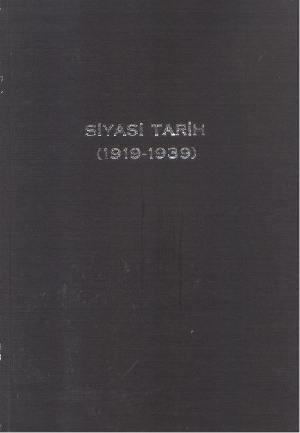 Siyasi Tarih 1919-1939