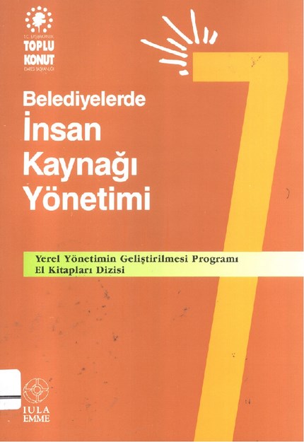 BELEDİYELERDE İNSAN KAYNAĞI YÖNETİMİ