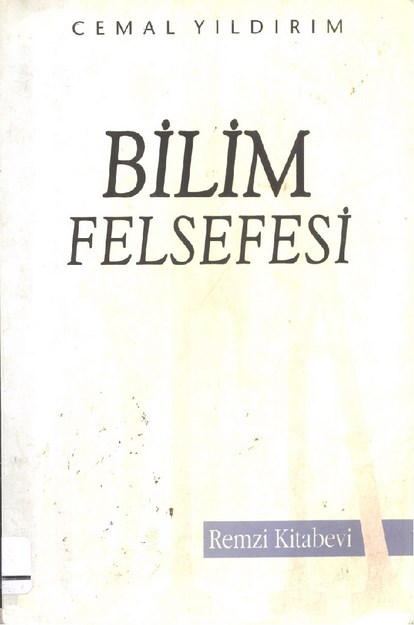 BİLİM FELSEFESİ