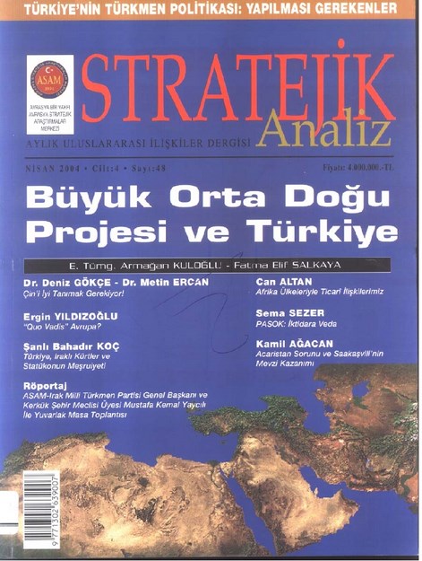 Stratejik Analiz Sayı-48