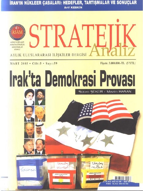 Stratejik Analiz Sayı-59