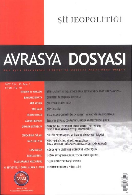 Avrasya Dosyası Sayı-3 Cilt-13