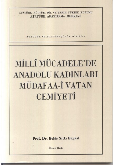 Milli Mücadelede Anadolu Kadınları Müdafaa-İ Vatan Cemiyeti