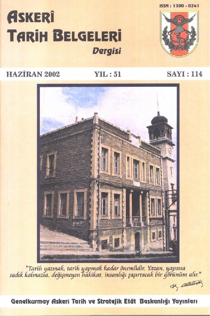 Askeri Tarih Belgeleri Dergisi Sayı-114