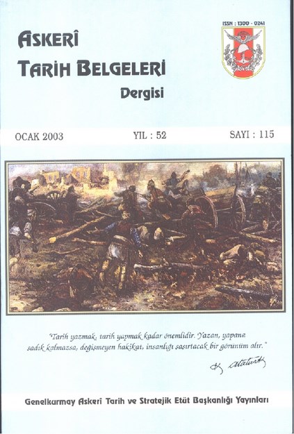 Askeri Tarih Belgeleri Dergisi Sayı-115