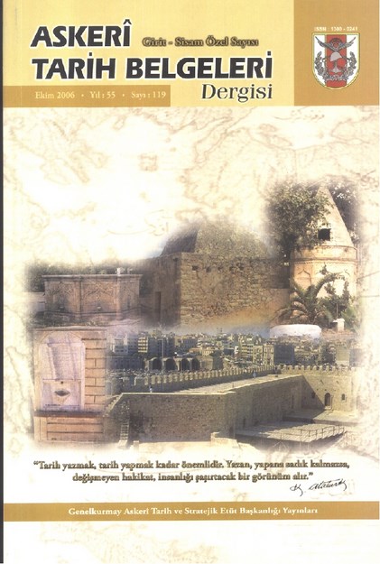 Askeri Tarih Belgeleri Dergisi Sayı-119