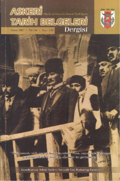 Askeri Tarih Belgeleri Dergisi Sayı-120