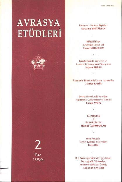 Avrasya Etüdleri Sayı-2