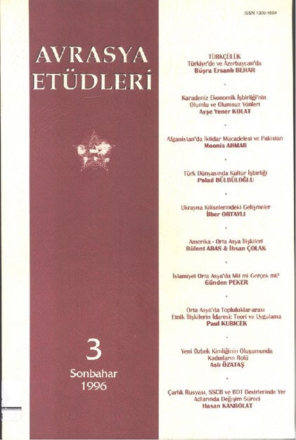 Avrasya Etüdleri Sayı-3