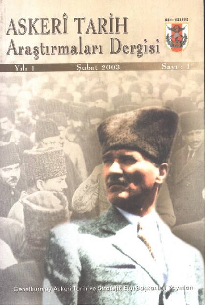 Askeri Tarih Araştırmaları Dergisi Sayı-1