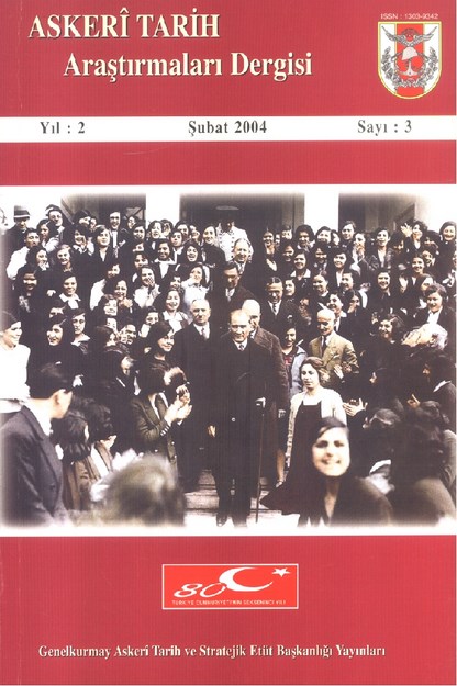 Askeri Tarih Araştırmaları Dergisi Sayı-3