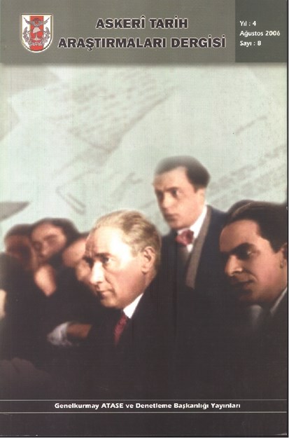 Askeri Tarih Araştırmaları Dergisi Sayı-8