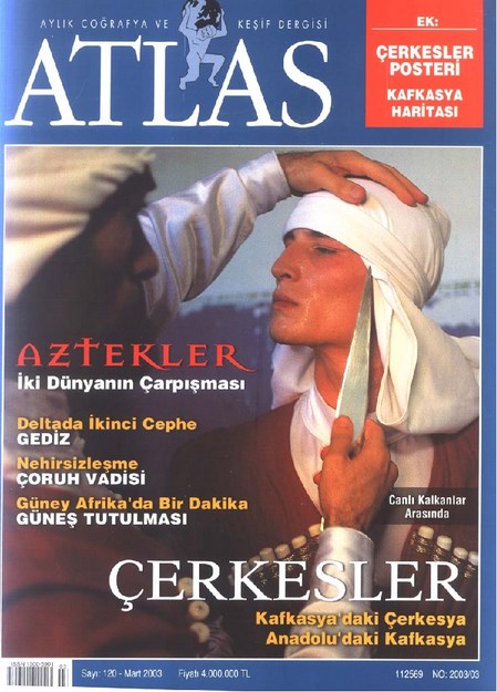 Aylık Coğrafya ve Keşif Dergisi Atlas Sayı-120