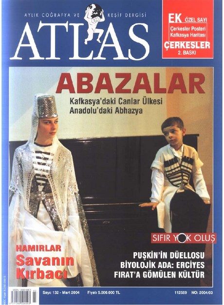 Aylık Coğrafya ve Keşif Dergisi Atlas Sayı-132