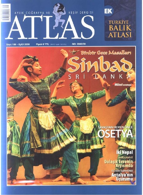 Aylık Coğrafya ve Keşif Dergisi Atlas Sayı-186
