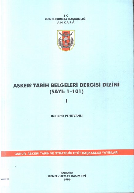 Askeri Tarih Belgeleri Dergisi Dizisi