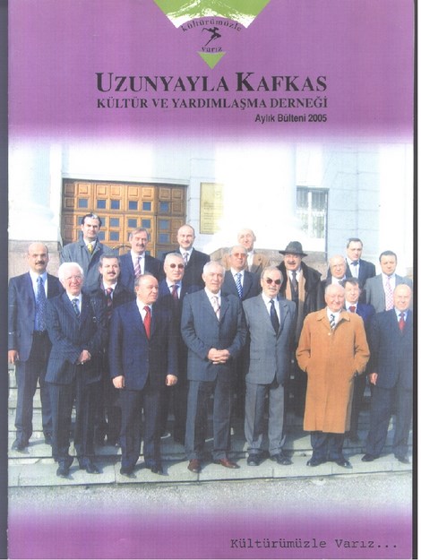 Uzunyayla Kafkas Kültür Ve Yardımlaşma Derneği Aylık Bülteni Sayı-25