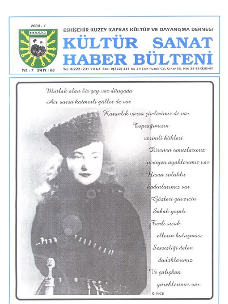 Eskişehir Kültür Sanat Haber Bülteni Sayı-60