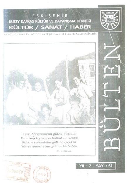 Eskişehir Kültür Sanat Haber Bülteni Sayı-61