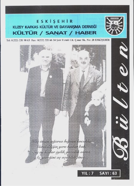Eskişehir Kültür Sanat Haber Bülteni Sayı-63