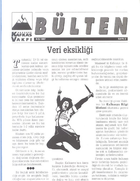 Kafkas Vakfı Bülten Sayı-2