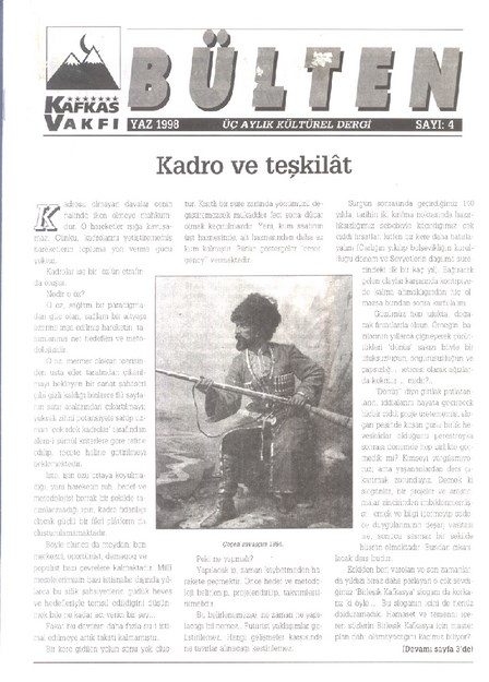Kafkas Vakfı Bülten Sayı-4