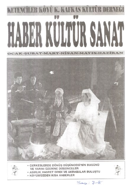 Ketenciler Köyü Kafkas Kültür Ve Güzelleştirme Derneği Kültür Sanat Haber Bülteni Sayı-7-8