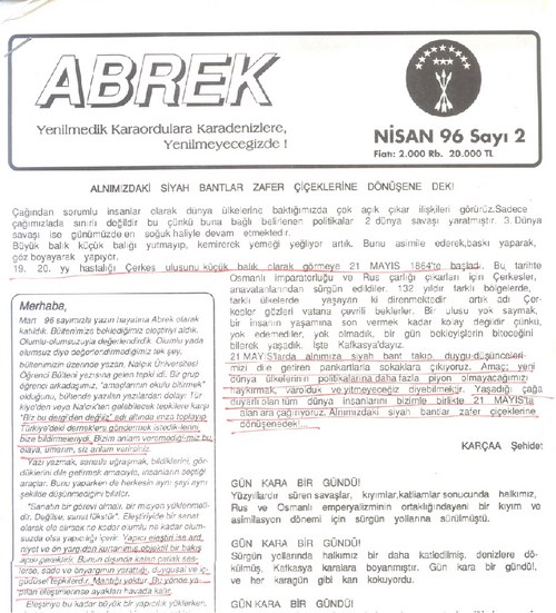 Abrek KBDÜ Sayı-2
