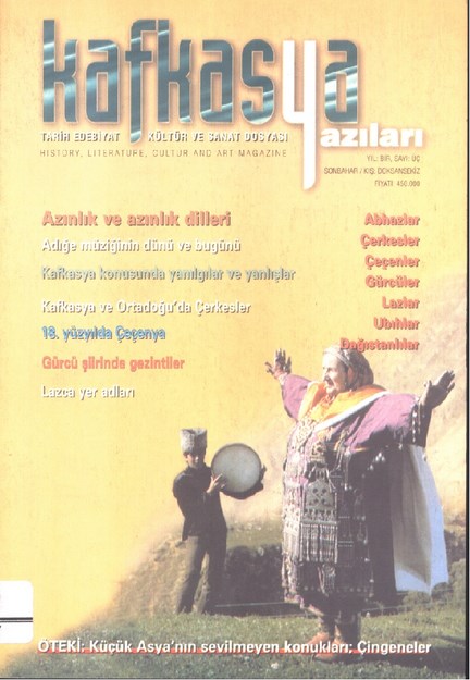 Kafkasya Yazıları Sayı-3
