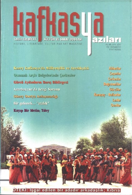 Kafkasya Yazıları Sayı-4