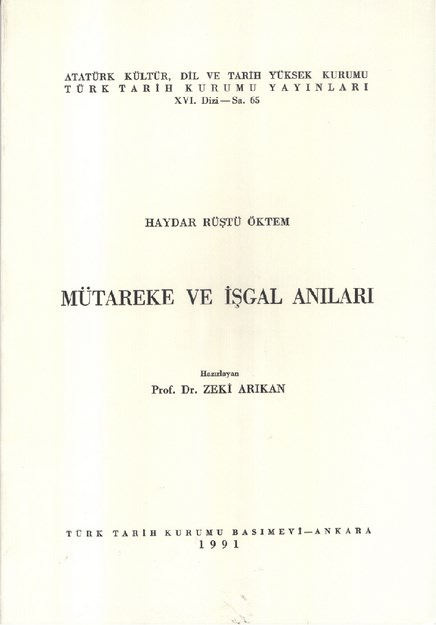 Mütareke Ve İşgal Anıları