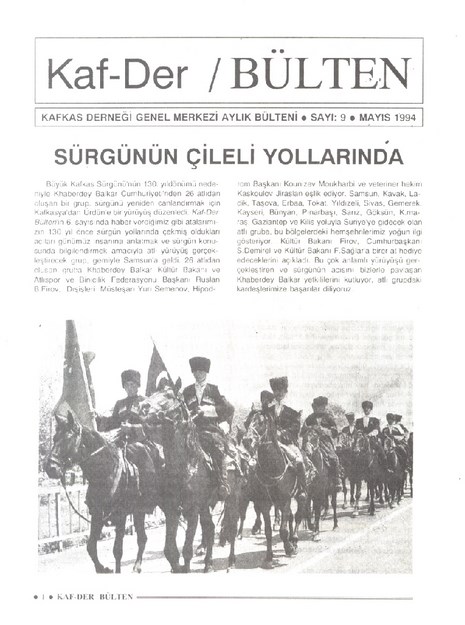 Kaf-Der Bülten Sayı-9