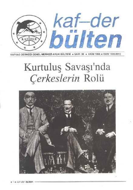 Kaf-Der Bülten Sayı-38