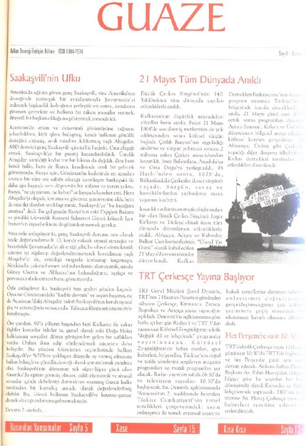 Ğuaze Dergisi Sayı-4