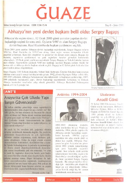 Ğuaze Dergisi Sayı-8