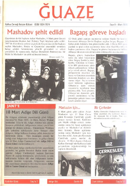 Ğuaze Dergisi Sayı-9