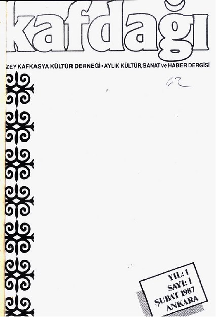 Kafdağı Sayı-1