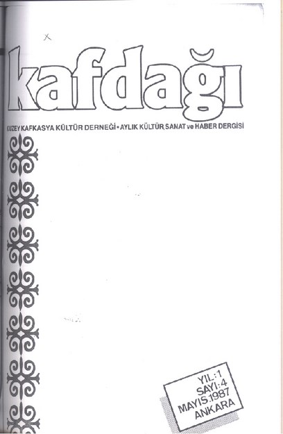 Kafdağı Sayı-4