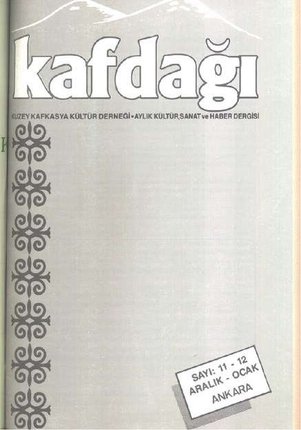 Kafdağı Sayı-11-12