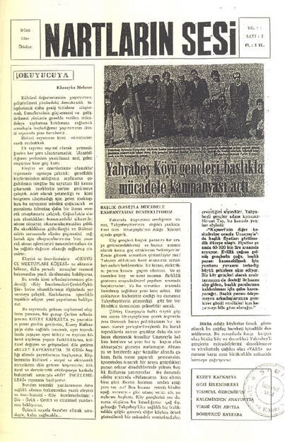 Nartların Sesi Sayı-2